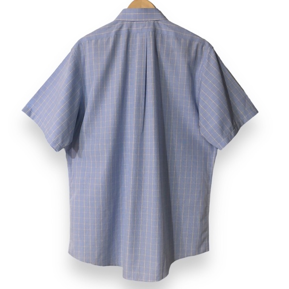 BROOKS BROTHERS Regent Fit Short Sleeve Button Front Shirt - Picture 2 of 8